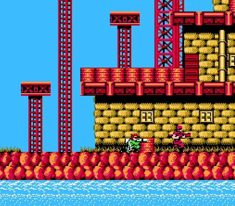 Игра Денди Bionic Commando