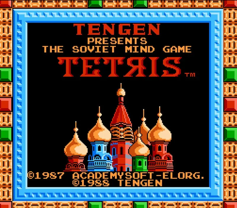 Игра Денди Tetris Atari