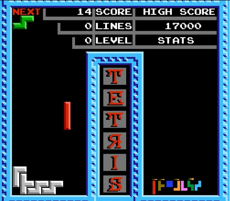 Игра Денди Tetris Atari