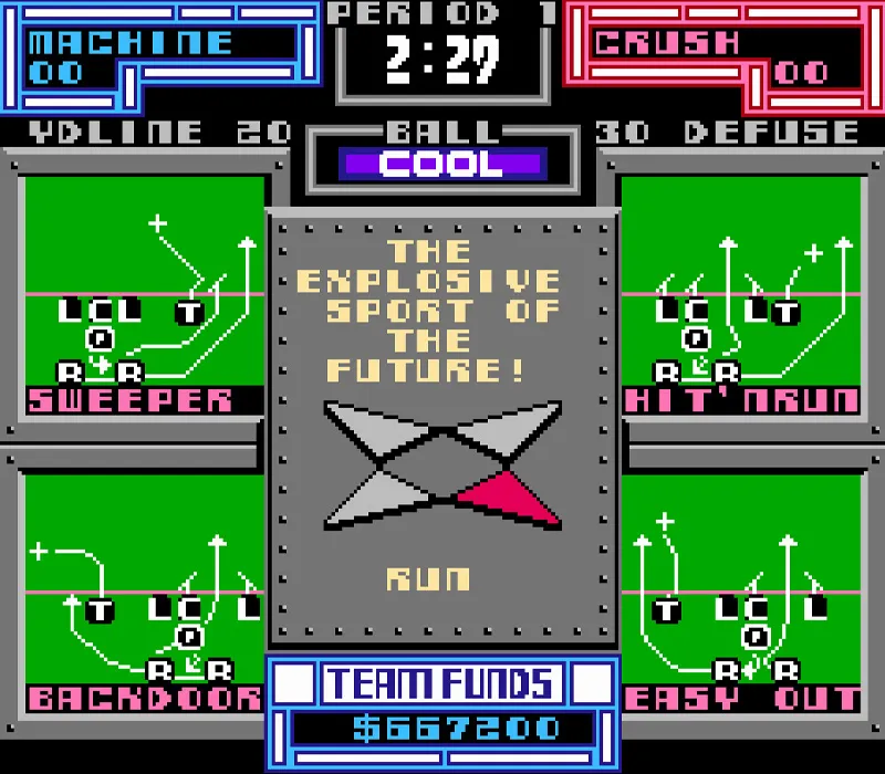 Игра Денди Cyberball