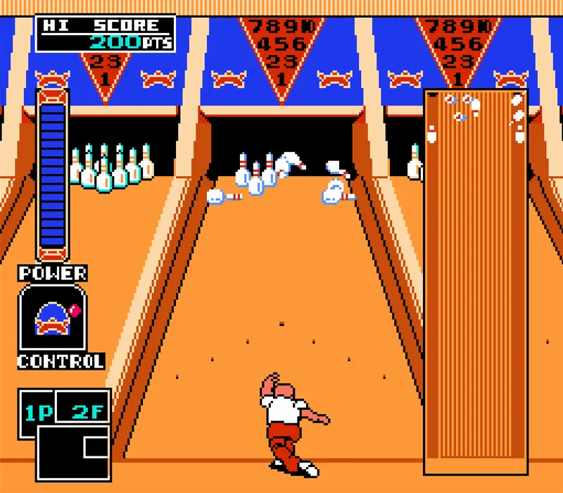 Игра Championship Bowling Денди