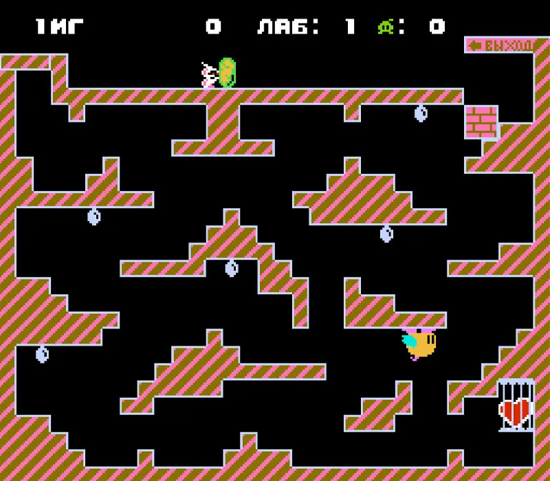 Игра Денди Chack’n Pop