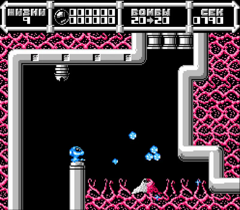 Игра Денди Cybernoid — The Fighting Machine