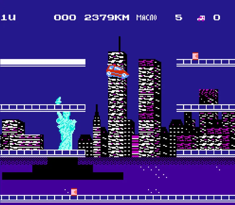 Игра Денди City Connection