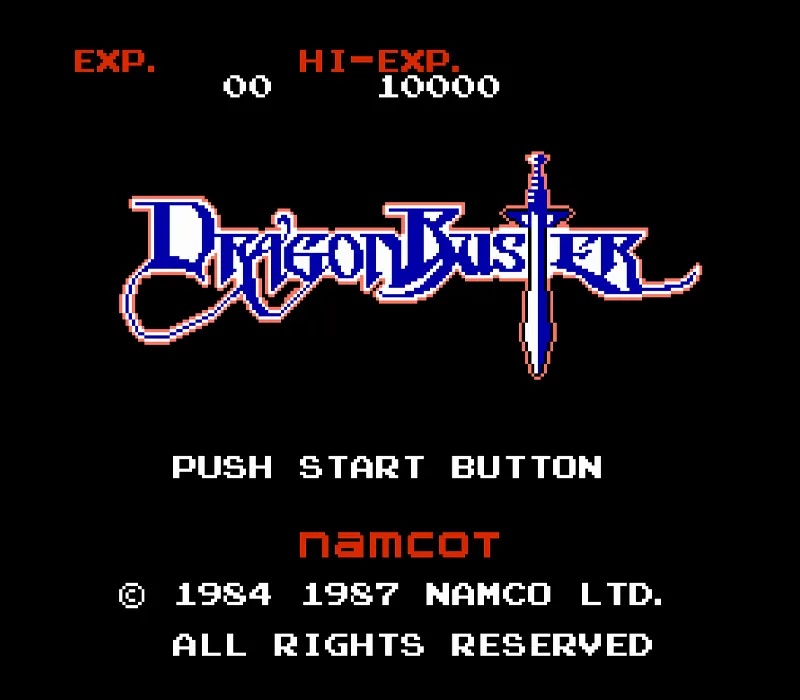 Игра Денди Dragon Buster