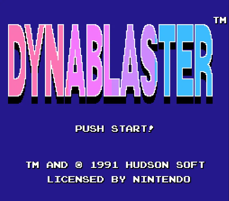 Игра Денди Dyna Blaster