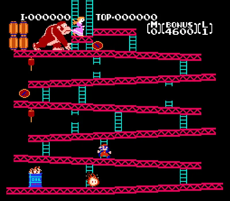 Игра Денди Donkey Kong Classics